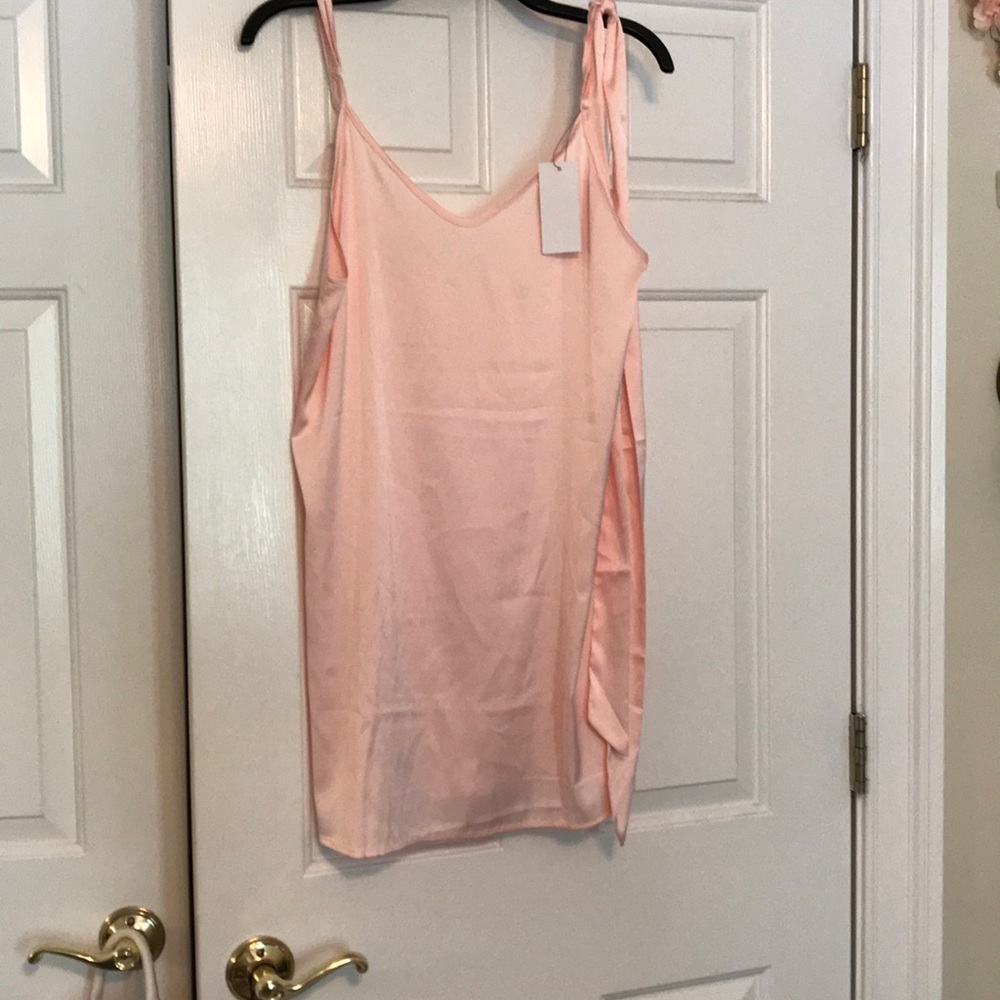 Satin mini dress